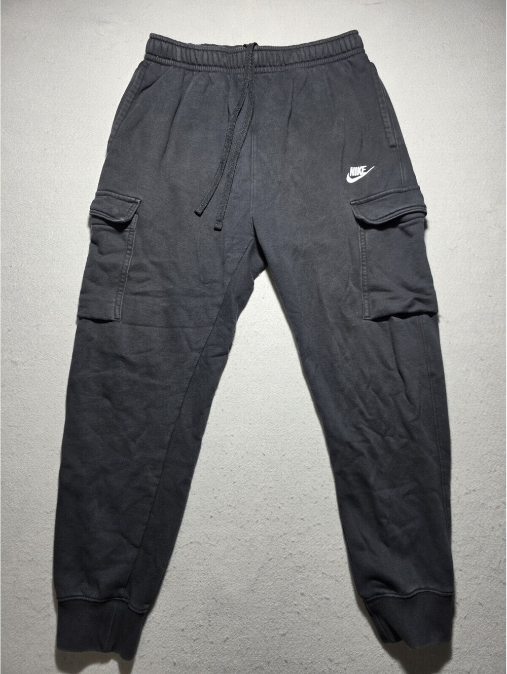 Men's Nike Sportswear Cargo Joggers Black Size Medium Style CD3129-010